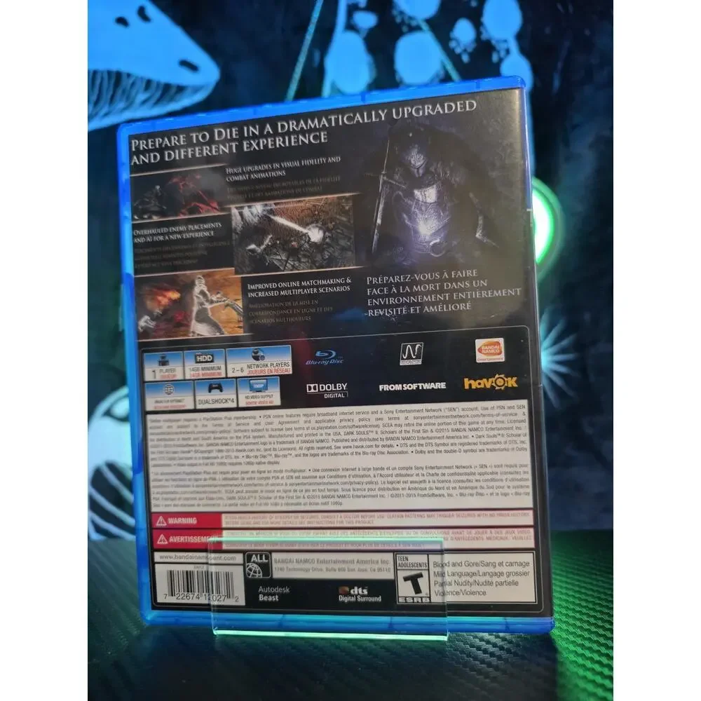 Sony PlayStation 4 From Software Dark Souls II Scholar Of The First Sin 2015